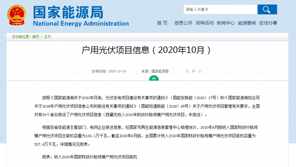快裝！11月為戶用光伏補貼最后一個月！補貼指標(biāo)僅剩0.7GW